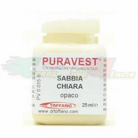COLORE SABBIA CHIARA OPACO POLIURETANICO AD ACQUA 25ML- DR.TOFFANO