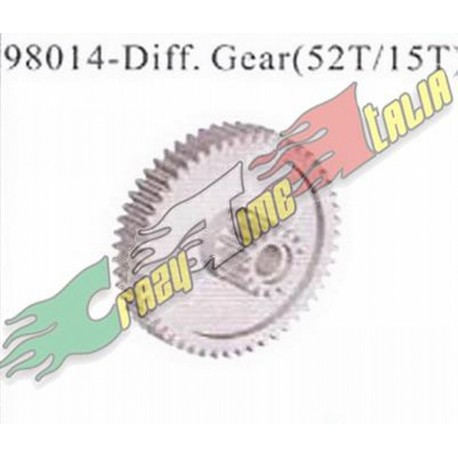 DIFF. GEAR (52T/15T)