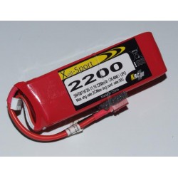 XELL-SPORT - BATTERIA LIPO 2200MAH 11,1V 30C