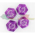 DADI RUOTA ALLUMINIO CHIUSI VIOLA FILETTO 1,25 (4)