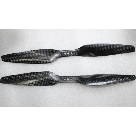 GEMFAN - Elica 1 x CW e 1 x CCW 1555 Carbonio 15x55