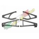 TRAXXAS 5333R - SET BRACCETTI ANT. E POST. TRAXXAS REVO
