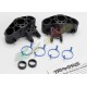 TRAXXAS 5334R - BLOCCHETTI STERZO REVO per CUSCINETTI GRANDI 6X13MM