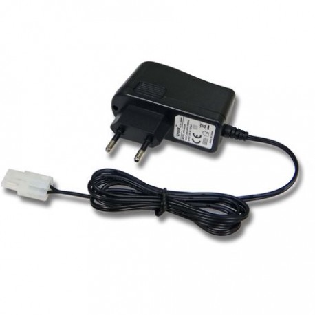 CARICA BATTERIE 220V CON ATTACCO MINI TAMIYA PER BATTERIE 7,2V