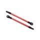 TRAXXAS 8618R -TIRANTI PUSHROD OPTIONAL ALLUMINIO ROSSI