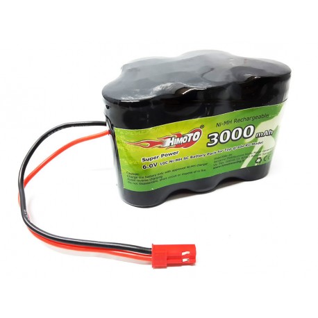 PACCO BATTERIE HIMOTO 6V 3000MHA A PIRAMIDE