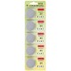 CR2450 - BATTERIA A BOTTONE 3V LITIO 5 PEZZI