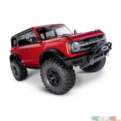 TRAXXAS 92076-4 TRX-4 NEW FORD BRONCO 2021 SCALE & TRAIL CRAWLER - RED