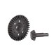 TRAXXAS 5379R - COPPIA CONICA DIFFERENZ. ANT. TRATTATA DENTI CURVI