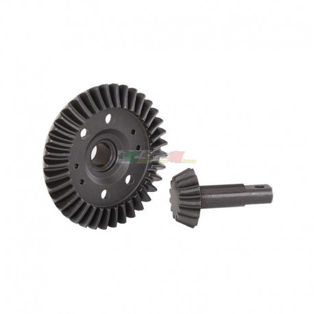 TRAXXAS 5379R - COPPIA CONICA DIFFERENZ. ANT. TRATTATA DENTI CURVI