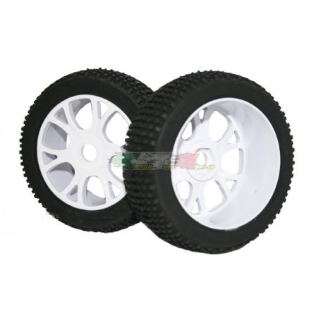 Coppia Ruote Complete anteriori e posteriori 1/8 Off-Road Buggy