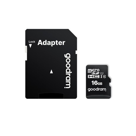 GOODRAM - Micro SD card 64GB class 10 UHS I + adpter