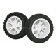 Ricambi VRX 10302 - Ruote Anteriori Off-road Buggy 1/10 cerchi bianchi