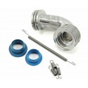 NOVAROSSI 41616 - Kit Collettore Lucido Conico Medio 2 Anelli 6 Alette