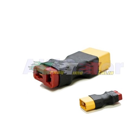 ADATTATORE T-PLUG FEMMINA+ XT60 MASCHIO