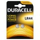 DURACEL- BLISTER 2 BATTERIE BOTTONE LR44