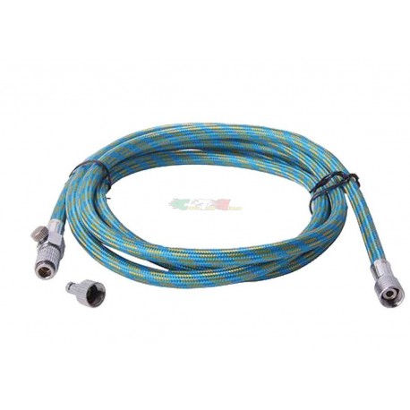 TUBO ARIA TELATO 1,8M 2 ADATTATORI 1/8 FILTRO ANTICONDENSATUBO 1,8M G1/8-G1/8 ATTACCO RAPIDO BD-120