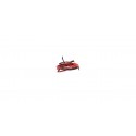 GUAINA TERMORESTRINGENTE DA 1,5MM ROSSO NERO (1M)