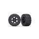 TRAXXAS 6773 - COPPIA GOMME +CERCHI NERI MOD. TALON