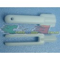 FORCELLA NYLON FORO DIAM. 2MM NON FILETTATO 1 PZ