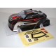 CARROZZERIA TRUGGY VERNICIATA CON ADESIVI PER AUTO 1/18