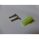 CONNETTORI MINI TAMIYA CON SPINETTE ORO MASCHIO (4PZ)