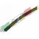 GUAINA TERMORESTRINGENTE DA 6MM NERA 10CM