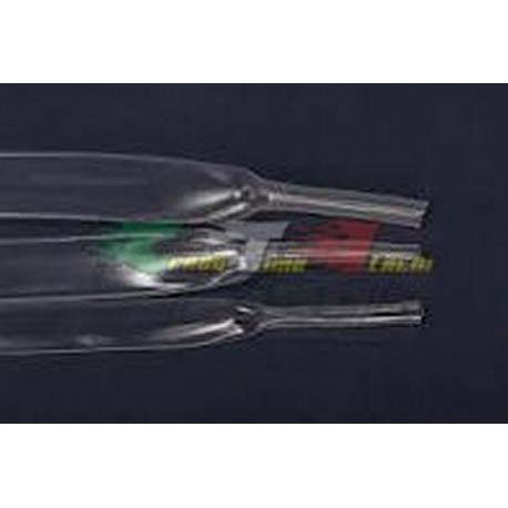 GUAINA TERMORESTRINGENTE DA 2MM TRASPARENTE 10CM