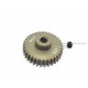 Pignone Rocket 42DP in alluminio 7075 rivestito in titanio 33t modulo 0.6