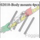 HSP SUPPORTO COLONNE CARROZZERIA 1/10 (4)