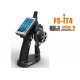 FLYSKY - RADIOCOMANDO TX IT4S 4CH COLOR TOUCH SCREEN LIPO