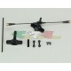 RICAMBI ARES AZSH1158 - SET CENTRALE DI VOLO PER MICROELICOTTERO CHRONOS CX 75
