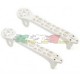 RICAMBI DJI - F450 / 550 Frame arm Bianchi 2 Pz
