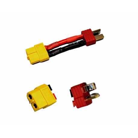 ADATTATORE T-PLUG MASCHIO + XT60 FEMMINA