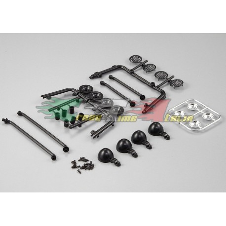 KILLERBODY 48237- KIT PARABOLE LUCI PER TETTO CRAWLER 1/10