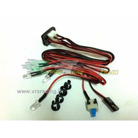 KIT LUCI 4 LED + PORTALAMPADA