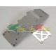 TRAXXAS 4937A - SKIDPLATE ANTERIORE IN PLASTICA + PIASTRA IN ACCIAIO INOX PER T-MAXX