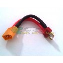ADATTATORE T-PLUG MASCHIO + XT60 MASCHIO