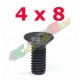 VITI SVASATE TESTA ESAGONALE 4X8 (10PZ)
