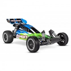 TRAXXAS 24054-8 BANDIT 1:10 BUGGY 2WD XL-2.5 TQ 2.4GHZ RTR, BATTERIA E CARICABATTERIE ID