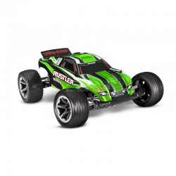 TRAXXAS 37054-8 RUSTLER 2WD 1:10 STADIUM TRUCK XL-5 TQ 2.4GHZ RTR, BATTERIA E CARICABATTERIE ID
