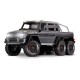 Trx-6 Mercedes-Benz G 63 AMG 6x6 Trail Truck with LED lighting-Black