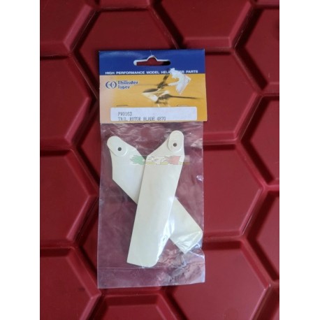 THUNDER TIGER PV0163 - PALE DI CODA IN PLASTICA PER RAPTOR 60/90