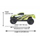 VRX - AUTO RC MONSTER 1/18 SPAZZOLE