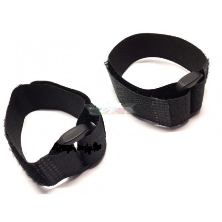 RICAMBI VRX 85286 - Coppia di Fascette a velcro 1/10 1/8 Off-road VRX 2pz