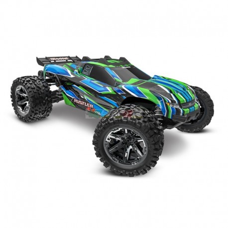 TRAXXAS 67376-4 RUSTLER 4WD VXL-3S EXTREME HD TSM TQi 1:10 STADIUM TRACK