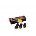 BASHING - PINK LIPO 2S 7.4V-5200-50C (MULTI) 139X47X25MM 310G