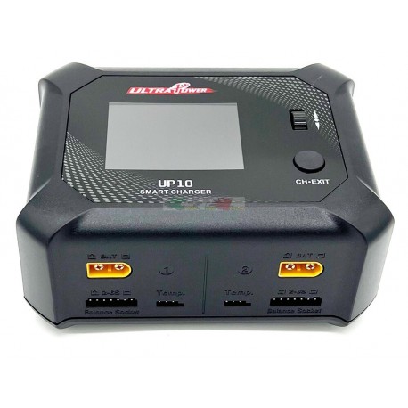 Ultra Power - UP10 Caricabatterie DUO Smart Balance AC 100W 100-240V/DC 200W 11-18V