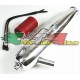 MARMITTA ROBITRONIC 1/8 IN ALLUMINIO LUCIDO