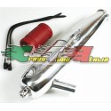 MARMITTA ROBITRONIC 1/8 IN ALLUMINIO LUCIDO